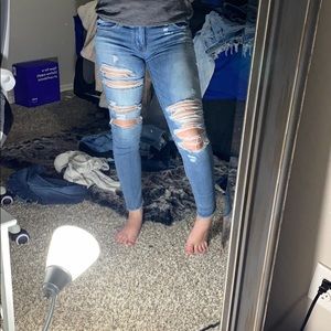 American eagle jegging crop